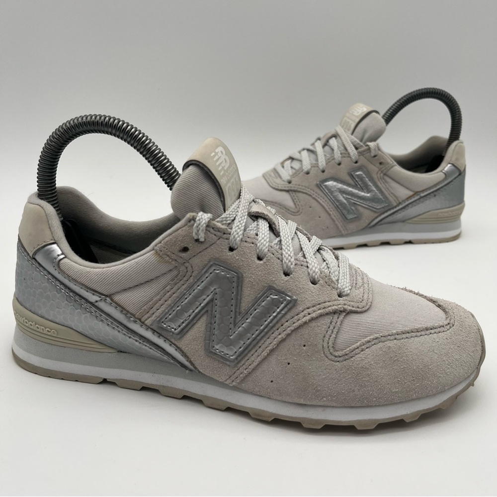 New Balance Gray and Silver Women's Sneakers